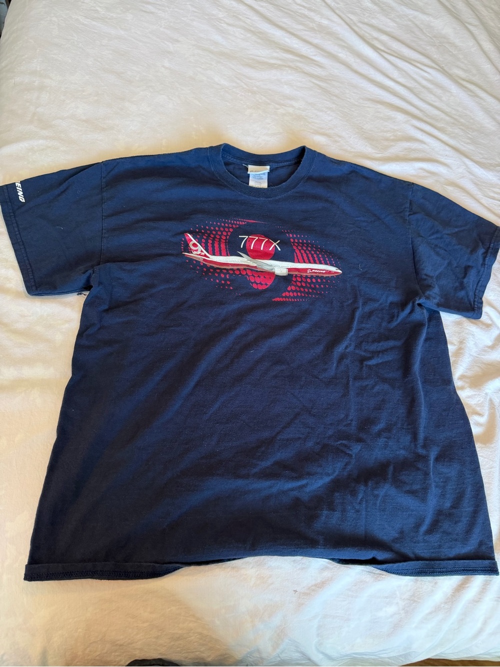Boeing  777X Graphic Aviation Tee XL
